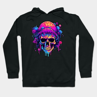 Psychedelic Colorful Skull LSD Hoodie